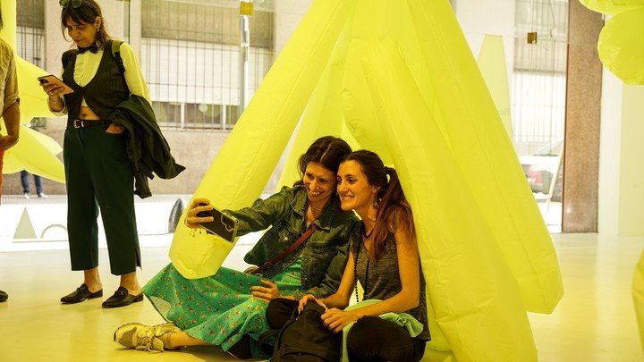 Lúdica, la experiencia dentro de la histórica sala. 