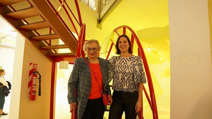 La sala fue nombrada Arquitecto Clorindo Testa. 