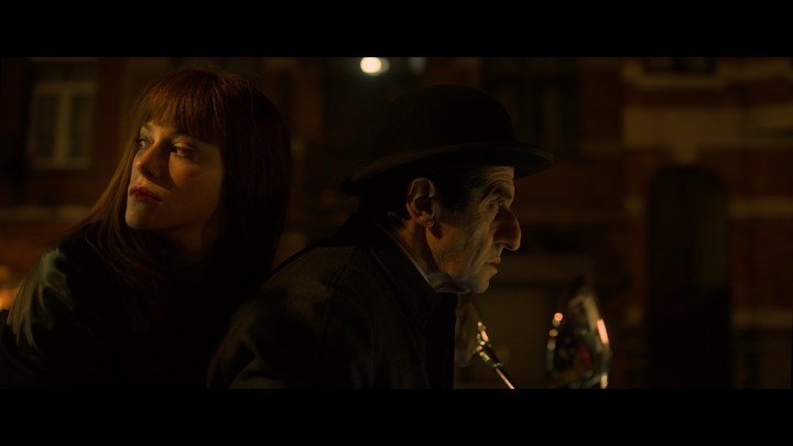 Fotograma de la película La muerte de un comediante, nuevo proyecto audiovisual de Orsai que se estrena en salas el 20 de noviembre previo paso por el Festival de Mar del Plata. Foto: gentileza.