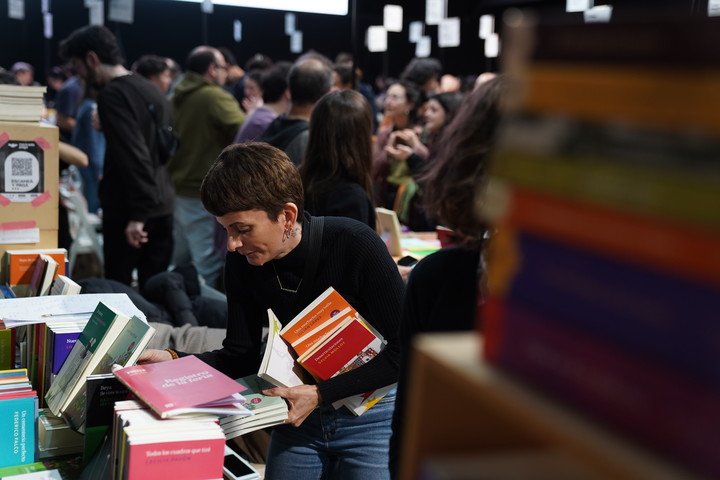 Feria de Editores en Buenos Aires en 2025. Foto: Martín Bonetto.