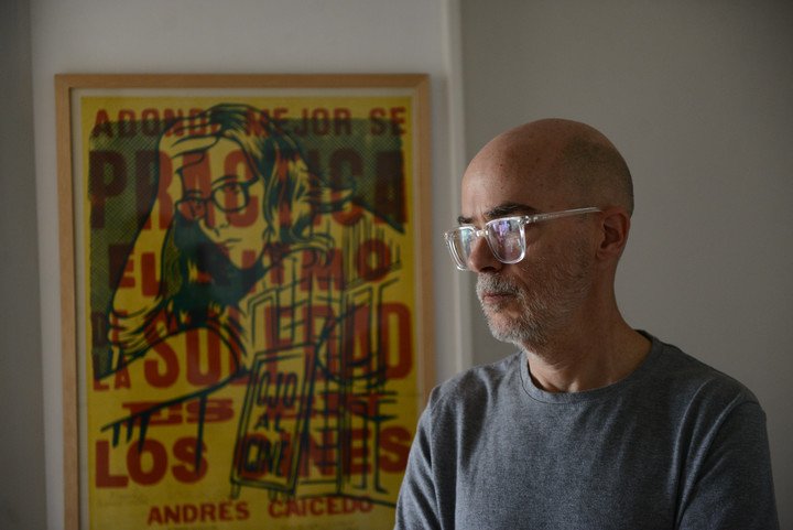 Santiago Loza. Foto: Luciano Thieberger.  