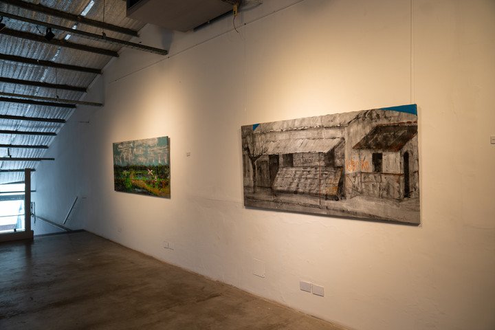 Entrevista con el artista plastico Julio Lavallen. Foto: Juano Tesone.