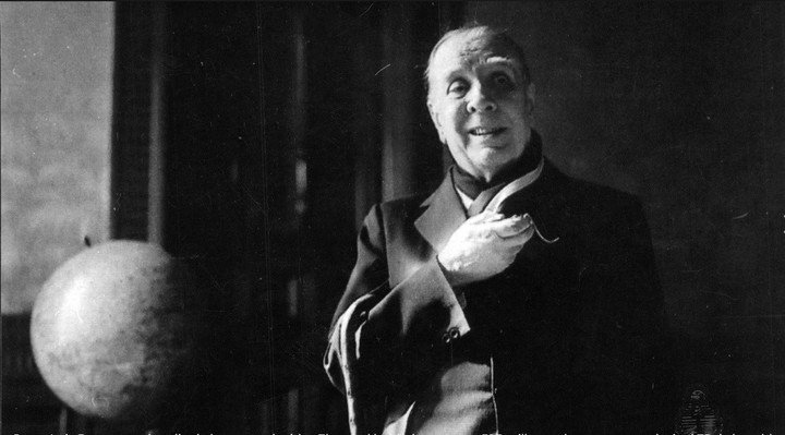 Jorge Luis Borges. Archivo Clarín.