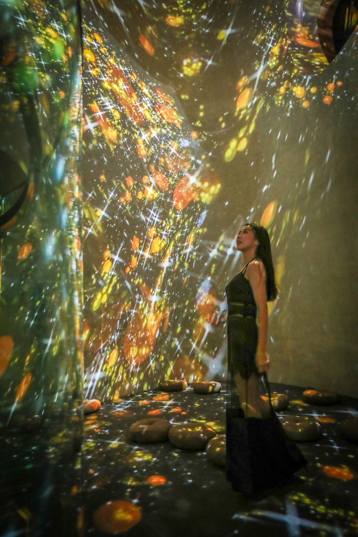 La exposición Monet inmersivo puede visitarse en el Centro de Experimentación del Teatro Colón. Foto: gentileza.