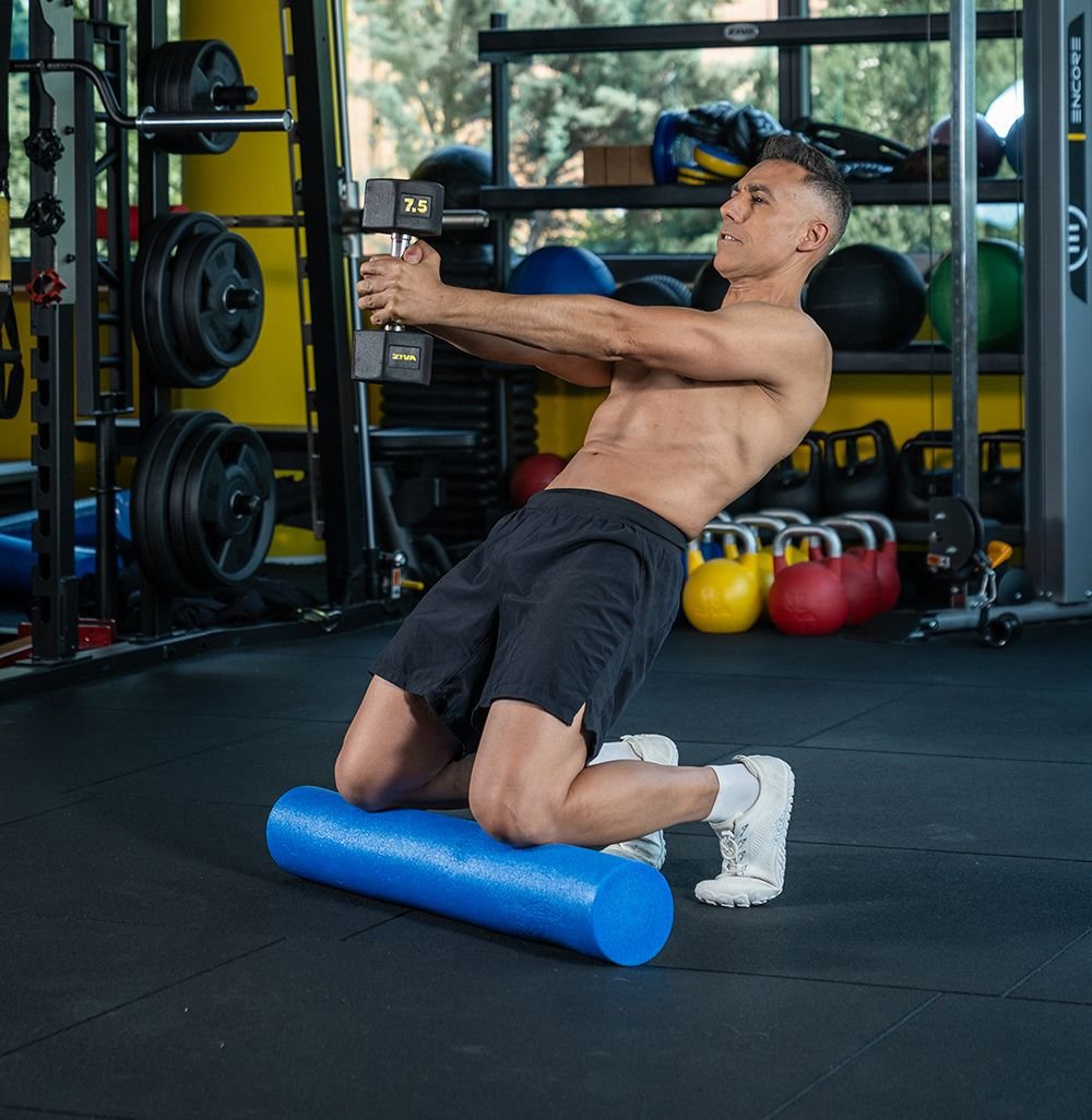  inclinar el cuerpo hacia atrás