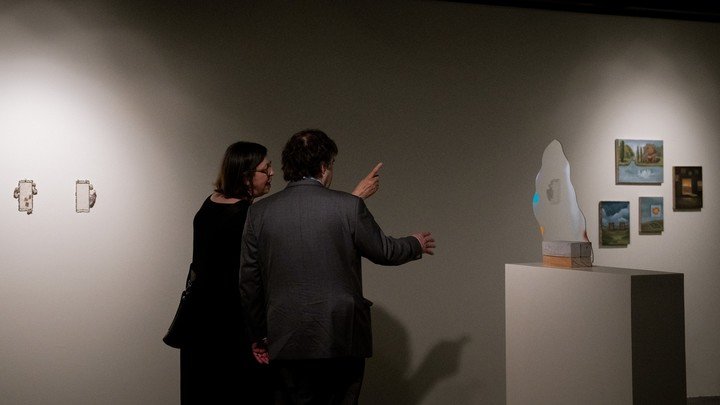 Fractura expuesta, en la Sala 1, una exhibición colectiva curada por Silvia Gurfein que reúne a Gala Altamare, Eugenia Braconi, Mara Caffarone, Yuyo Gardiol, Carla Grunauer y Delfina Liderjover. Foto: gentileza.