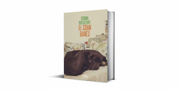 El gran danés, primera novela de la escritora y artista visual Corina Bistritsky. Foto: gentileza.