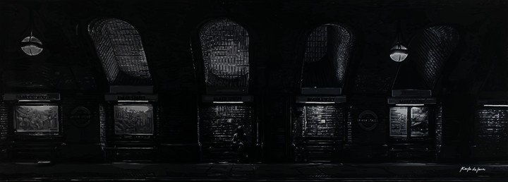 THINKER (BACKER,STREET, LONDON), de la artista maxicana Karla de Lara define su arte como pop hiperrealista. Foto: gentileza