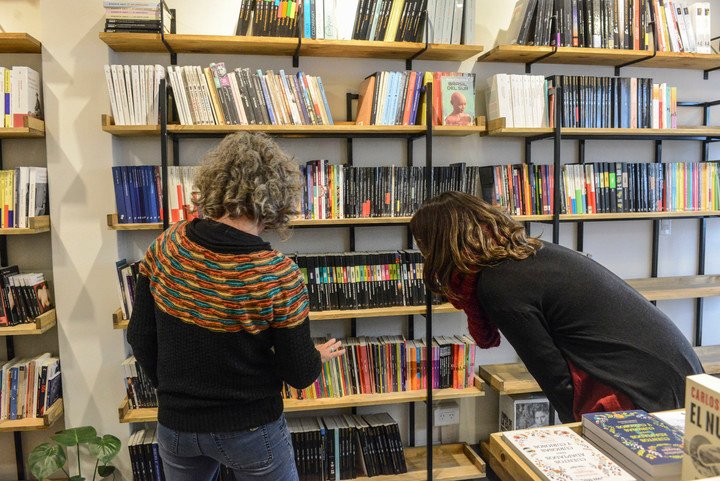 Librería Te llamaré viernes. Foto: Constanza Niscovolos.