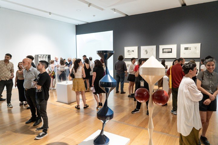 Margarita Paksa. Ideas correspondientes 1964–1984 se puede vistar en el Malba. Foto: Alejandro Guyot, gentileza Prensa Malba.