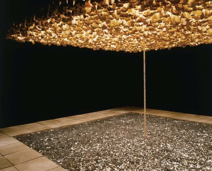 Cildo Meireles, "Missa~o-Misso~es (Como construir catedrais)", adquirida por Eduardo Costantini. Foto: gentileza Prensa Malba.