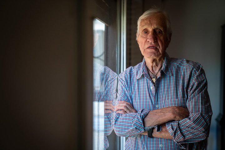 Leandro Hipólito Illia presenta su libro Arturo Illia, mi padre. Foto: Maxi Failla.