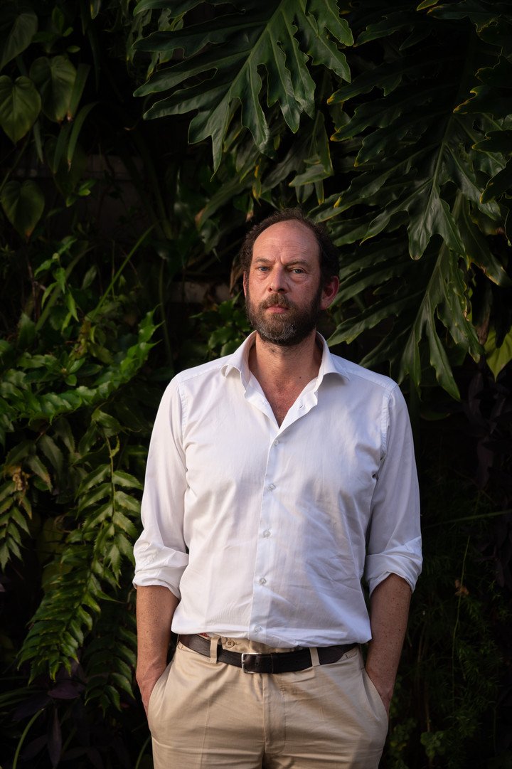 El escritor frances Oliver Guez. Foto: Juano Tesone.