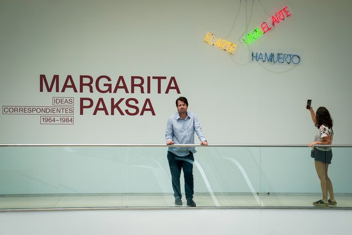 En un diálogo con Clarín, el director del Malba, Rodrigo Moura, detalló los planes del museo para este año. Foto: Maxi Failla.
