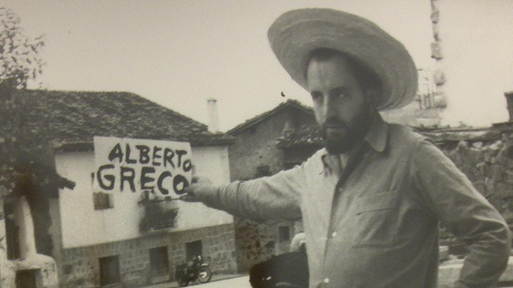 En la imagen, una de las obras Alberto Greco, incluida en la nueva exposición del Museo Reina Sofía ‘Alberto Greco. Viva el arte vivo’.EFE