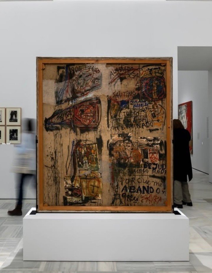 Viva el arte vivo, retrospectiva de Alberto Greco, hasta el 8 de junio en el Museo Reina Sofía de Madrid, edificio Sabatini, Planta 0. Foto. redes sociales.