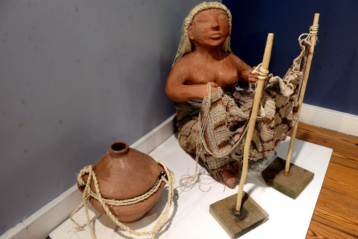 La Bienal de Arte Indígena se desarrollará en el Pabellón de las Bellas Artes de la UCA, en Puerto Madero. Foto: Luciano Thieberger.