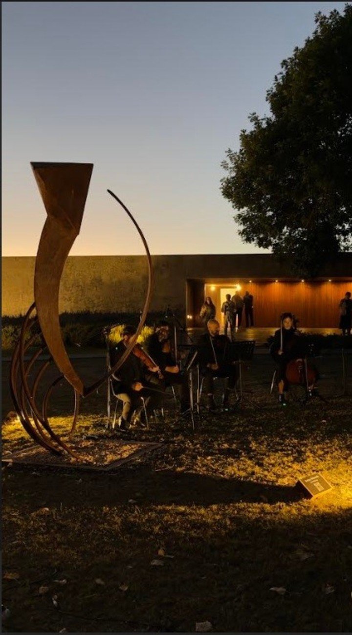 Sonitus – Proyecto Gondwana, esculturas de la serie Sonitus de Daniel Papaleo. Foto: gentileza.