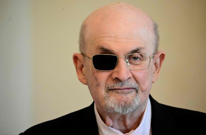 Salman Rushdie en Berlin en 2024. (Foto: Tobias SCHWARZ / AFP)