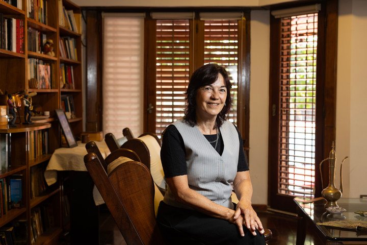 Vilma Ibarra presenta su libro La última Mamuska. Foto Victoria Gesualdi.