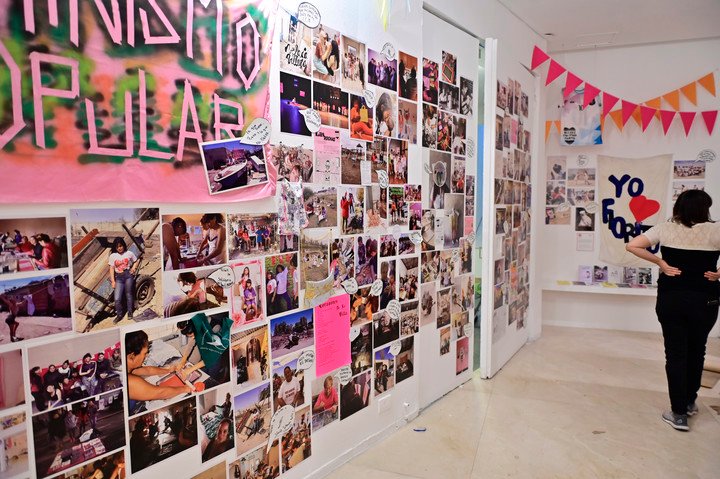 Sala dedicada al proyecto Belleza y Felicidad Fiorito. (Foto: Matias Martin Campaya)