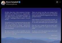 Bruce Campbell, el mítico Ash de la saga ‘Posesión infernal’, anuncia que sufre un cáncer incurable. «No temáis, soy un viejo hijoputa muy duro»