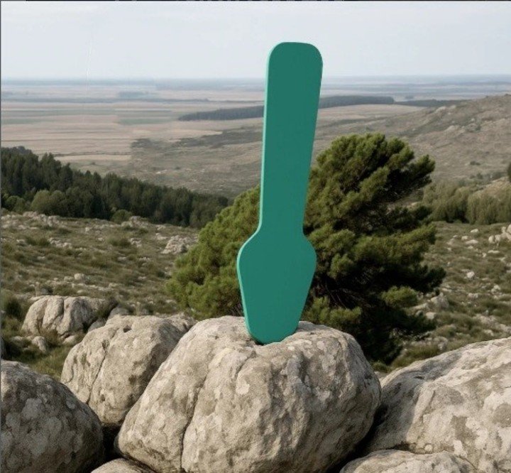 Helado Piedra Movediza: Foto: Adrián Botella / Gentileza del artista