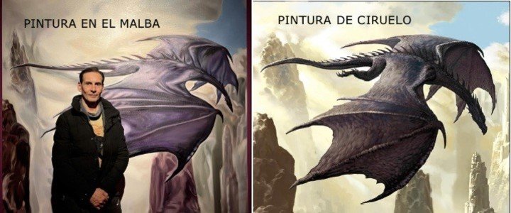 El artista Gustavo Cabral, más conocido como Ciruelo, denunció en redes sociales que una obra expuesta en este momento en el Malba reproduce una de sus ilustraciones sin mencionar que se trata de una creación suya. Foto: redes sociales.