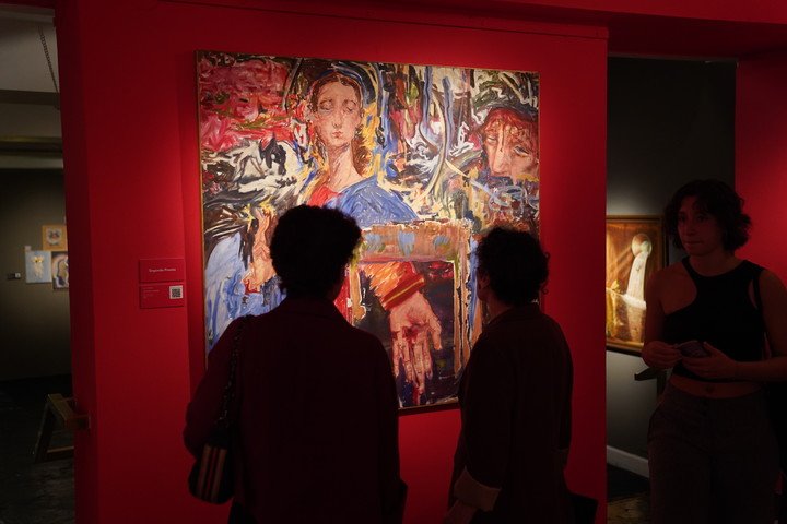 La Bienal de Arte Sacro celebra 40 años en el Museo de Arte Decorativo con obras de 10 países. Foto: Martín Bonetto.