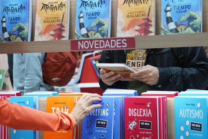La Feria del Libro abre sus puertas este jueves. Foto: Martín Bonetto.