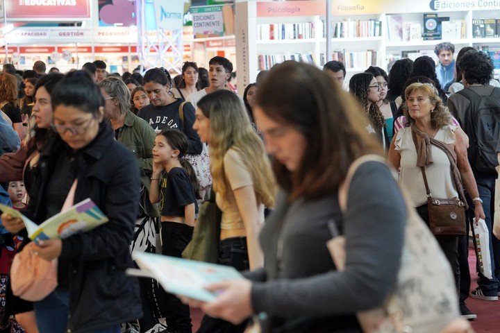 La Feria del Libro abre sus puertas este jueves. Foto: Martín Bonetto.