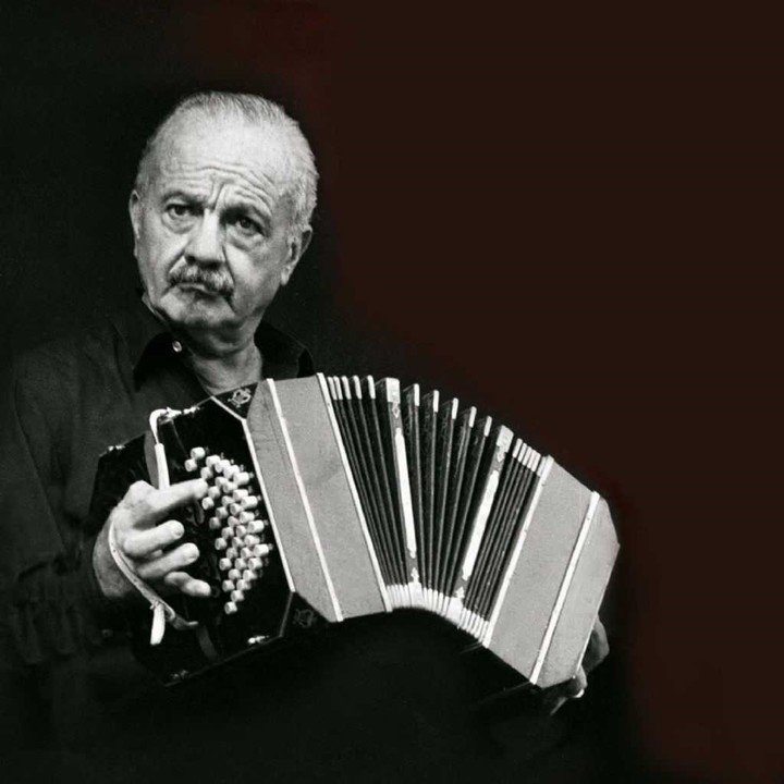 Astor Piazzolla. Archivo Clarín.