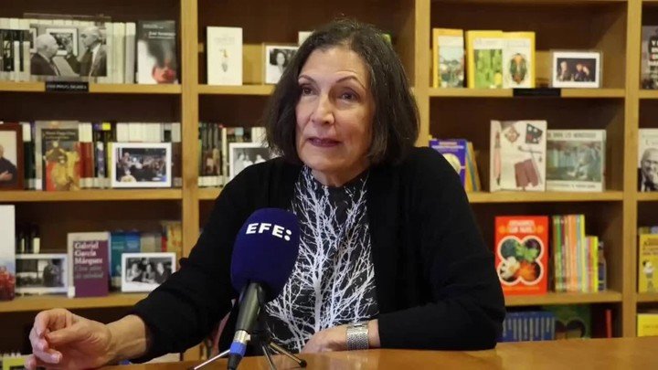 La escritora mexicana Alma Guillermoprieto en Santillana del Mar este sábado. EFE/Celia Agüero Pereda