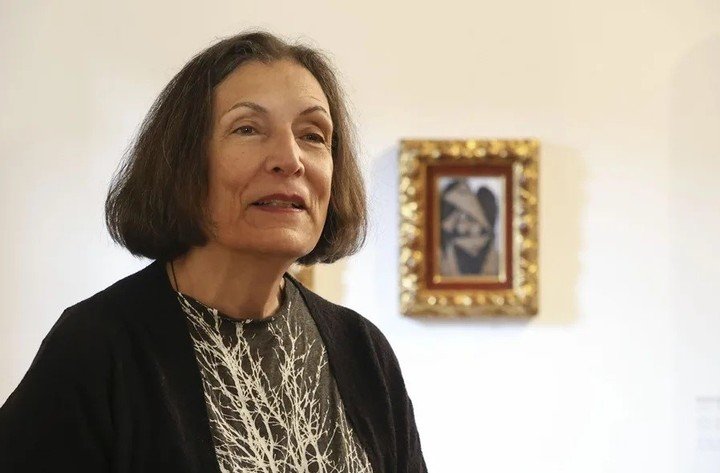 La escritora mexicana Alma Guillermoprieto en Santillana del Mar este sábado. EFE/Celia Agüero Pereda