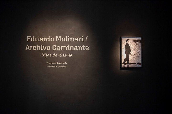 Hijos de la luna, de Eduardo Molinari en la sala J del Centro Cultural Recoleta. Foto: gentileza.