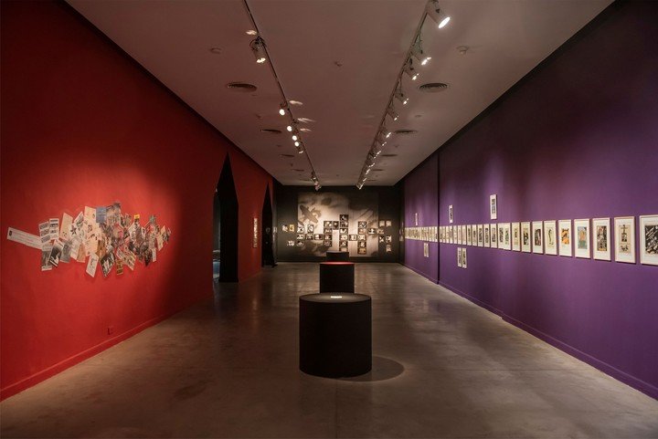 Hijos de la luna, de Eduardo Molinari en la sala J del Centro Cultural Recoleta. Foto: gentileza.