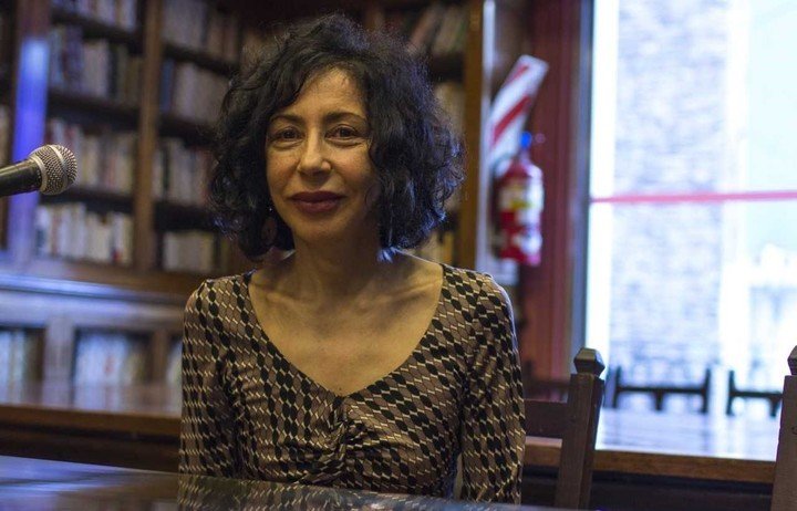 La escritora francesa Yasmina Reza, en Buenos Aires en 2018. Archivo Clarín.