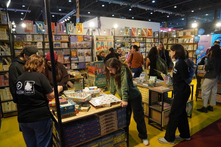 Feria del Libro de Buenos Aires en su edición de Oro.
Foto Martín Bonetto