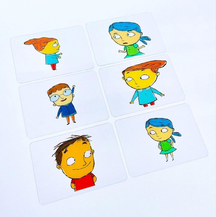 Cartas. Para crear aventuras de Petit.