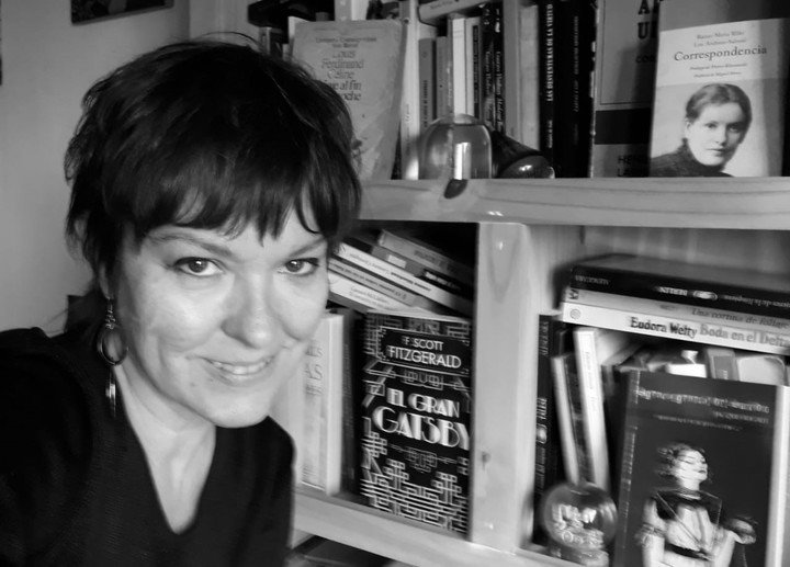 Fernanda García Lao en su casa. Archivo Clarín.