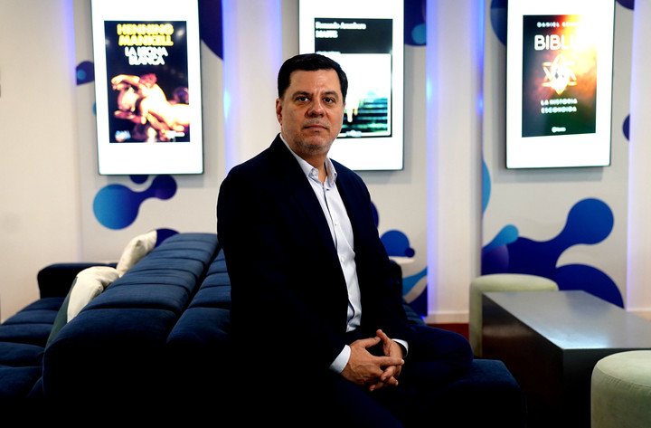 José Calafell, CEO regional de Planeta. Foto: Guillermo Rodríguez Adami.