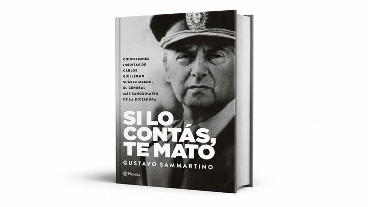 Si lo contás, te mato. Confesiones inéditas de Carlos Guillermo Suárez Mason, el general más sanguinario de la dictadura, de Guillermo Sammartino (Planeta). Foto: imagen generada con inteligencia artificial.