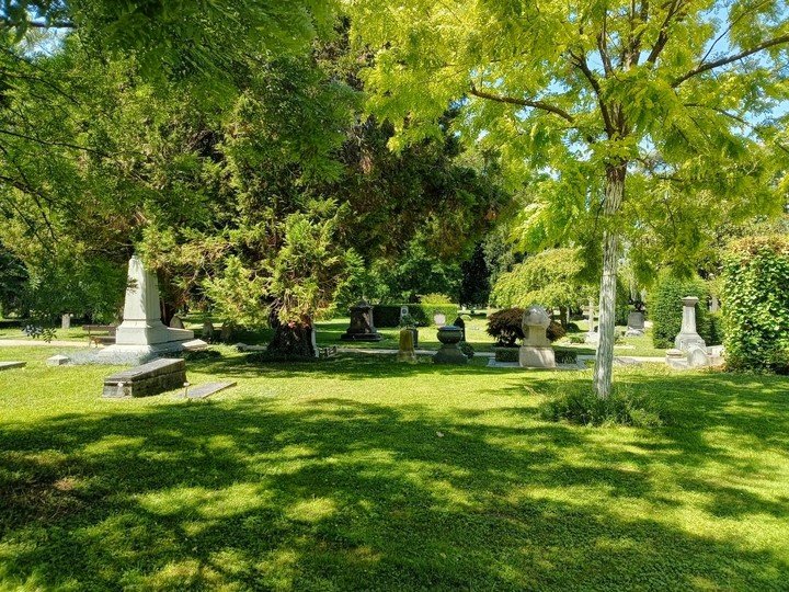 La de Borges es la tumba más visitada en este "Cementerio de los Reyes" en el barrio de Plainpalais. Foto: gentileza.