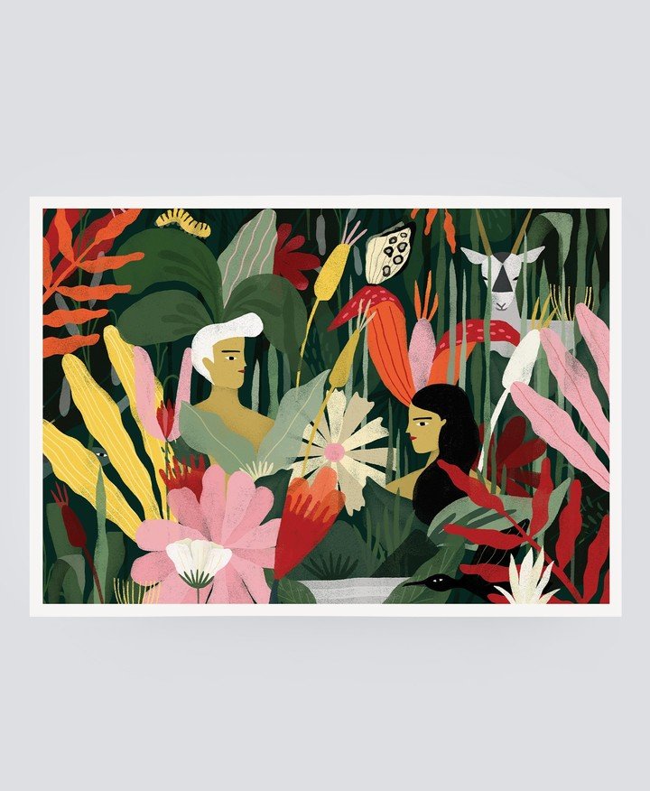 Agustina Shuan, la ilustradora argentina elegida por Zara para su colección global Women in Art. Foto: gentileza.