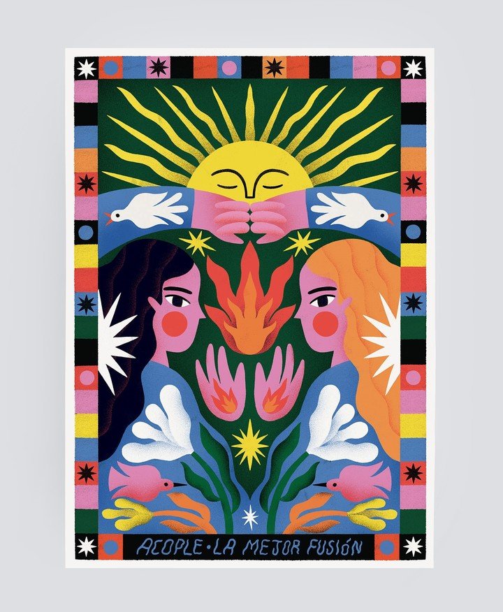 Agustina Shuan, la ilustradora argentina elegida por Zara para su colección global Women in Art. Foto: gentileza.