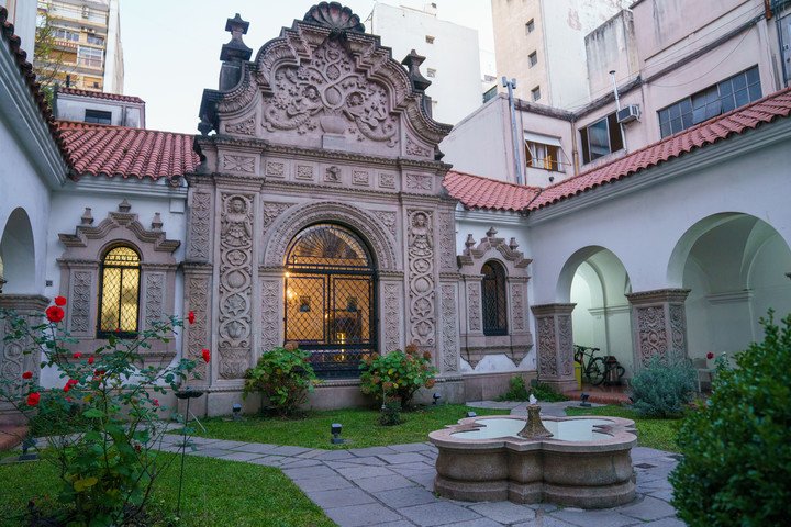 Jardines de la Casa Museo Ricardo Rojas. Foto: Juano Tesone.