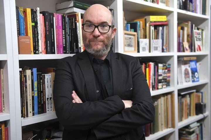 Leandro Donozo editor y creador del sello Gourmet Musical (Foto: Télam)