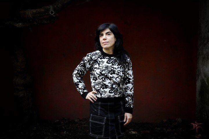 Entrevista a la autora Isol. Foto: Emmanuel Fernández.
