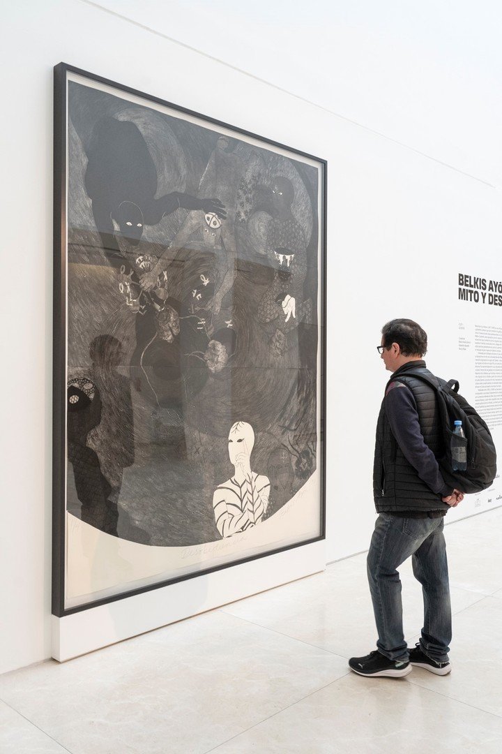 Belkis Ayón. Mito y desobediencia, podrá visitarse hasta el próximo 12 de octubre en el Museo de Arte Latinoamericano de Buenos Aires. Foto: Alejandro Guyot, gentileza Malba.