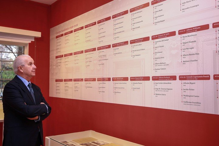 El actual presidente de la Academia Nacional de Bellas Artes, Sergio Baur. Foto: gentileza.